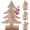 Lot de sapins 22 cm, 3 modèles assortis