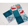 Lot de 12 serviettes de Noël68x38cm