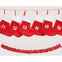 Lot de 12 calendriers de l'avent