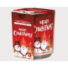 Lot de 12 bougies Merry Christmas