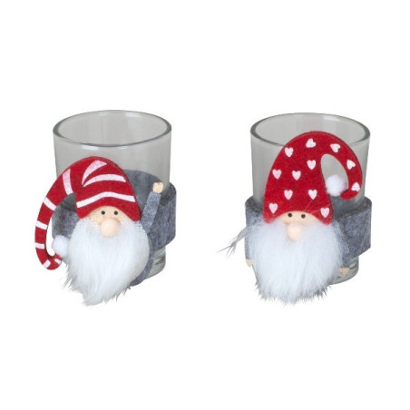 Lot de 12 verres "Père Noël"