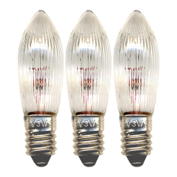 Ampoules de rechange 14V 3W pour chandelier électrique