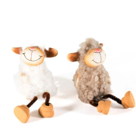 Moutons jambes pendantes 13cm