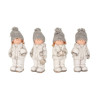 Lot de 12 enfants blancs 13cm